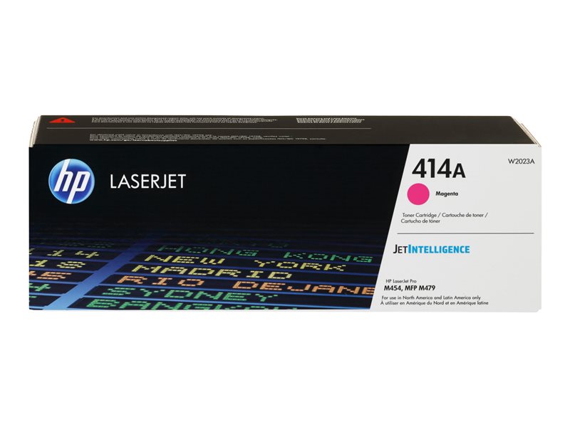 HP 414A - magenta - original - LaserJet - toner cartridge (W2023A)