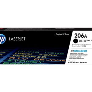 HP 206A - black - original - LaserJet - toner cartridge (W2110A)