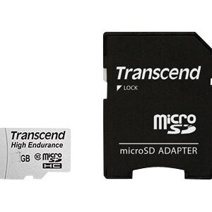 Transcend High Endurance - flash memory card - 16 GB - SDHC