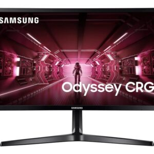 Samsung C24RG50FQN - CRG5 Series - LED monitor - curved - Full HD (1080p) - 24