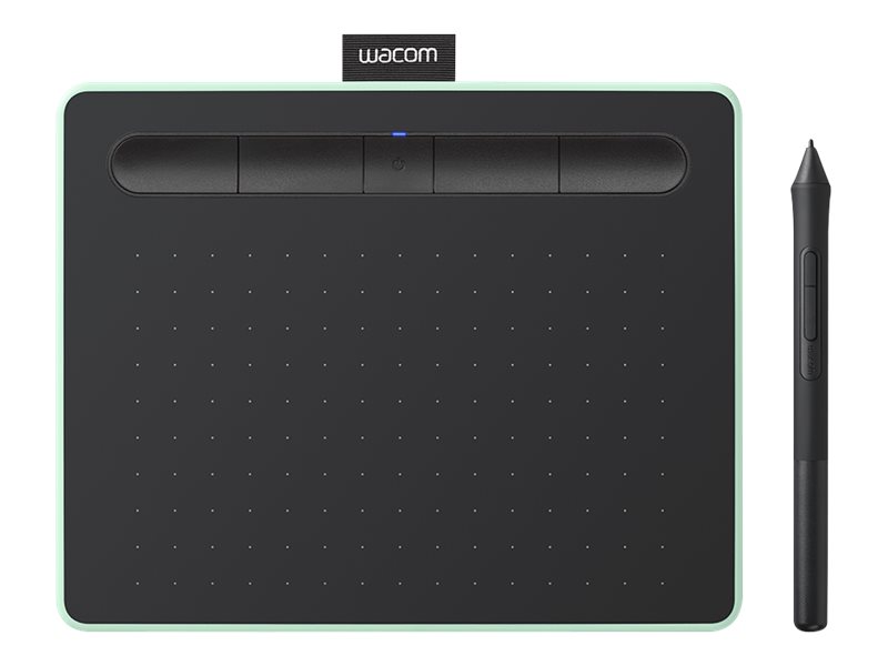 Wacom Intuos Creative Pen Small - digitizer - USB, Bluetooth - pistachio green