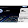 HP 126A - black, color (cyan, magenta, yellow) - original - drum kit
