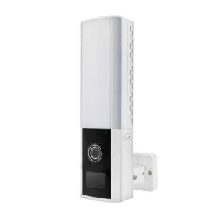 Unno Tekno - Camera WiFi Cam12 Smart Outdoor Floodlight 1080p - CM1412WT - 850030983237