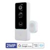 Smart Video Doorbell Bell1 1080p with battery & Chime - CM1481WT
