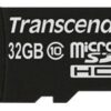 Transcend - flash memory card - 32 GB - microSDHC