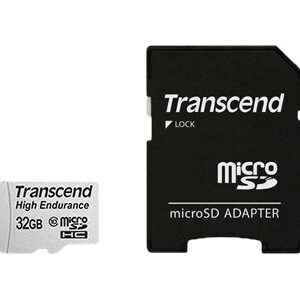 Transcend High Endurance - flash memory card - 32 GB - SDHC