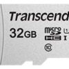 Transcend 300S - flash memory card - 32 GB - microSDHC